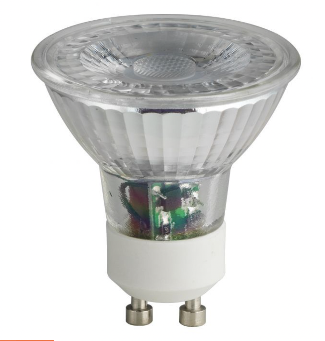 Ampoule LED spot, culot GU10, consommation de 5W pour une