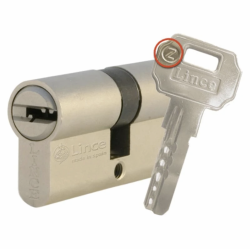 Cylindre de sécurité LINCE C2 débrayable avec 5 clés.