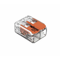 Bornes de connexions à levier 2 X 0,14 À 4 MM² wago