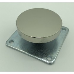 Contre plaque fixe pour ventouse de maintien